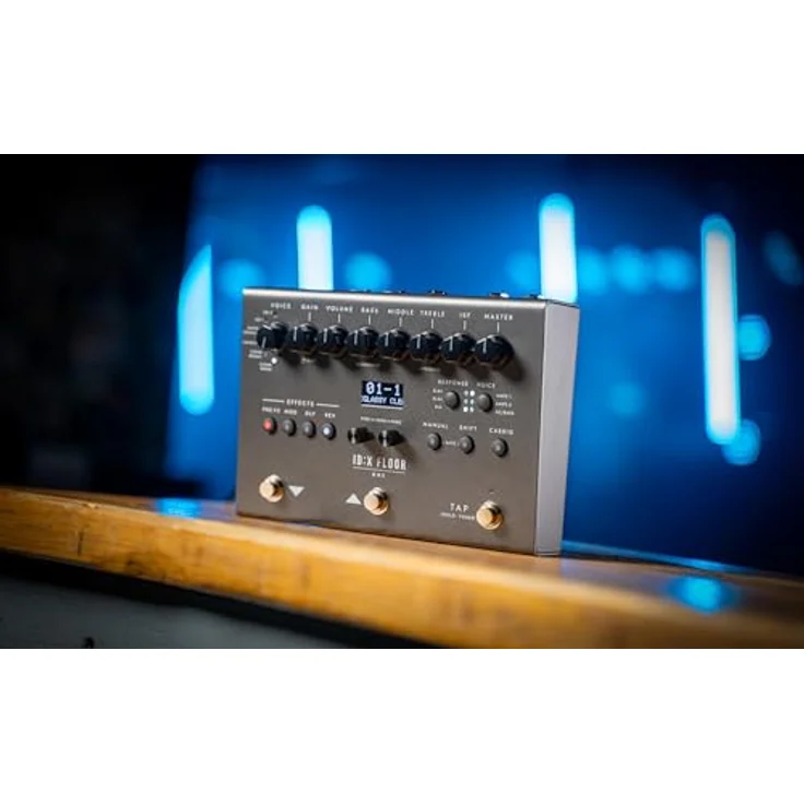 Blackstar IDX:Floor One, Gitarren-Multieffektpedal mit 3 Röhrenemulationen, über 35 Effekten, dynamischem Display, schwarz – Bild 6
