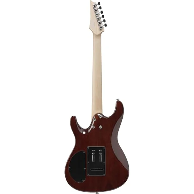 Ibanez SA260FM-BRG, E-Gitarre mit Okoume Korpus, geflammter Ahorn Decke, 22 Bünden und Quantum Tonabnehmer, Blue Reef Radiation – Bild 2