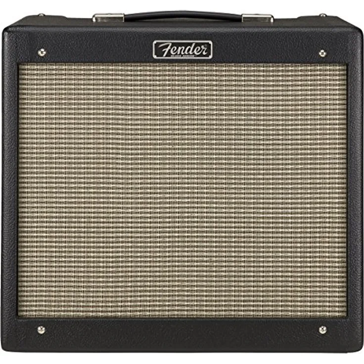 Fender Blues Junior IV, E-Gitarren-Combo 15 Watt mit Celestion A-Type Lautsprecher, schwarzes Textured Vinyl