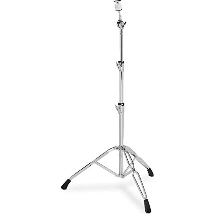 Gretsch Drums G5 Straight Cymbal Stand, stabiler Einzelbeckenständer mit doppelstrebigem Dreibein und gummiisoliertem Beckentilter
