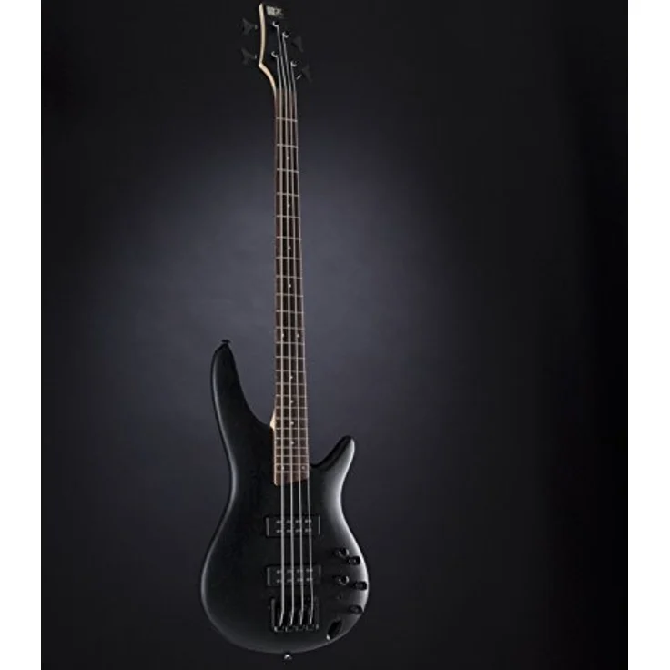 Ibanez SR300EB-WK, 4-saiter E-Bass aus der Soundgear-Serie mit Nyatoh Korpus, 24 Medium Bünden und PowerSpan Dual Coil Tonabnehmer, Wettered Black – Bild 10