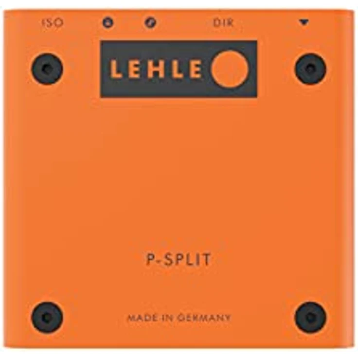 Lehle P-Split III, Gitarren-Splitter und DI-Box mit passivem Hochohm-Transformer, schwarz – Bild 1