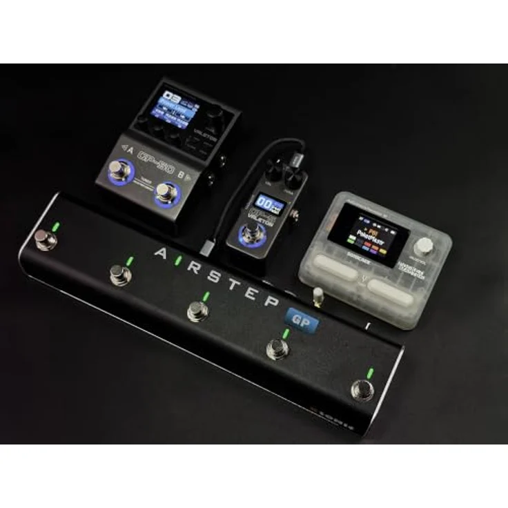 Xsonic Airstep GP Edition Footswitch, kabelloser Fußcontroller für Valeton und Sonicake, mit 100 Presets und 30 m Reichweite – Bild 6