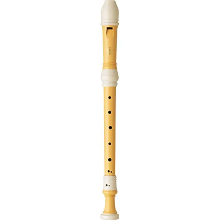 Yamaha YRA-48B Alto Recorder Eco, Alt-Blockflöte aus Biokunststoff mit barocker Griffweise, Doppelloch, Stimmung F, inkl. Tasche und Zubehör