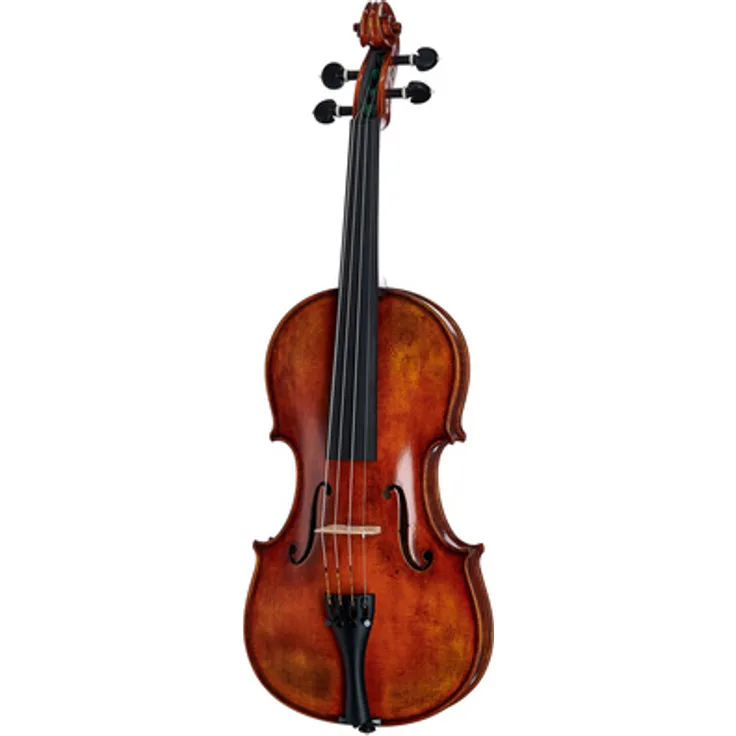 Gewa Maestro 71 Guarneri Violine 4/4, massive italienische Fichten Decke, tief geflammter bosnischer Bergahorn, antike rotbraune Handlackierung