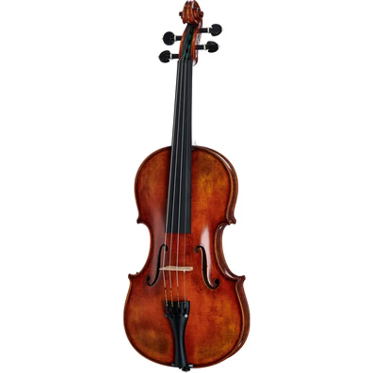 Gewa Maestro 71 Guarneri Violine 4/4, massive italienische Fichten Decke, tief geflammter bosnischer Bergahorn, antike rotbraune Handlackierung