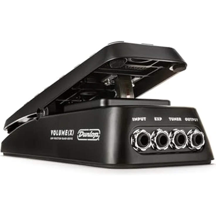 Dunlop DVP 3 Volume (X) Pedal, Volumen- und Expressionspedal für Gitarre und Bass, einstellbare Widerstandswerte, Aluminiumgehäuse – Bild 1