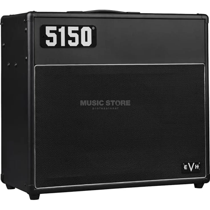 Evh 5150 Iconic 40W 1x12 Combo Verstärker, Röhren E-Gitarren-Combo mit 2 Kanälen, Schwarz – Bild 1
