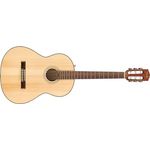 Fender CN-60S Natural WN, Konzertgitarre mit massiver Fichtendecke, Mahagoni-Boden und -Zargen, Walnussgriffbrett, Natur Hochglanz-Finish