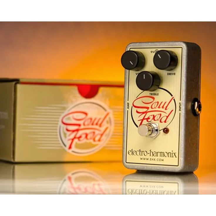 Electro-Harmonix Soul Food, Overdrive-Pedal für Gitarren mit hochwertiger Verarbeitung – Bild 2
