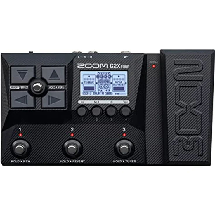 Zoom G2X FOUR, Gitarren-Multieffekt mit 79 Effekten, 250 Patches, Expression-Pedal und 80-Sekunden-Looper – Bild 1