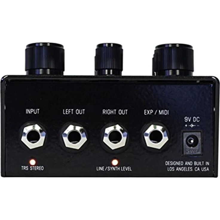 Meris Ottobit Jr. Pedal, Bit Crusher/Sample Reduction Effekt Pedal mit MIDI-Steuerung und 16 Presets, schwarz – Bild 2