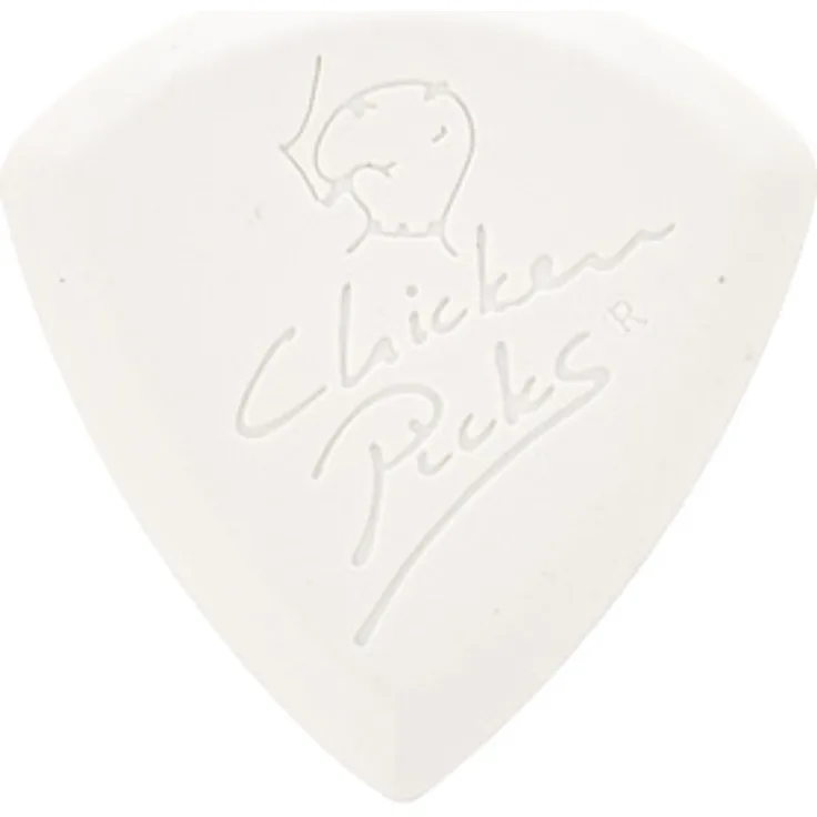 Chicken Picks Badazz III, 2,5mm Plektrum aus extrem hartem Kunststoff mit extra scharfer Spitze und kleinerer Form