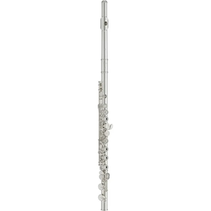 Yamaha YFL-212 Querflöte, Schülermodell mit geschlossenen Klappen, versilbert, inkl. Koffer – Bild 1