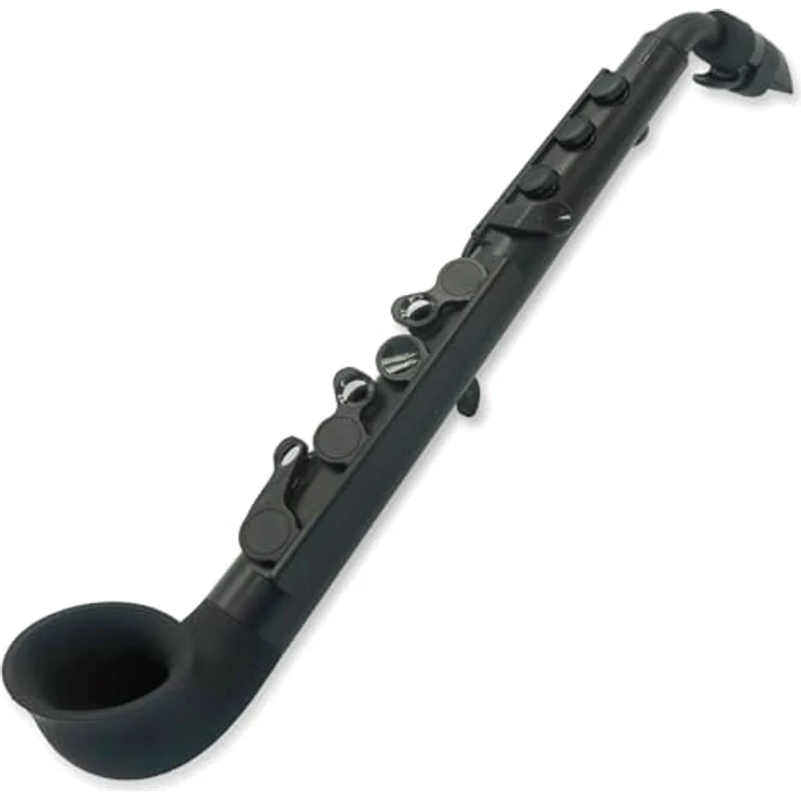 Nuvo jSax 2.0, C-Stimmungs-Saxophon aus leichtem Polymer, Schwarz mit hygienischer Easy-Clean-Funktion – Bild 2