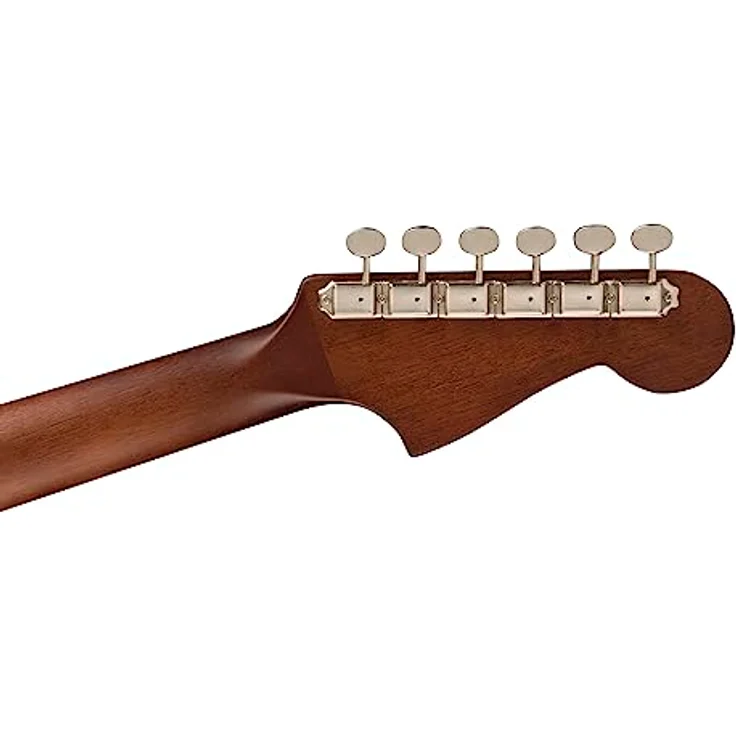 Fender Newporter Player LH NAT WN, Linkshänder Westerngitarre mit massiver Fichtendecke und Walnussgriffbrett, natur – Bild 4