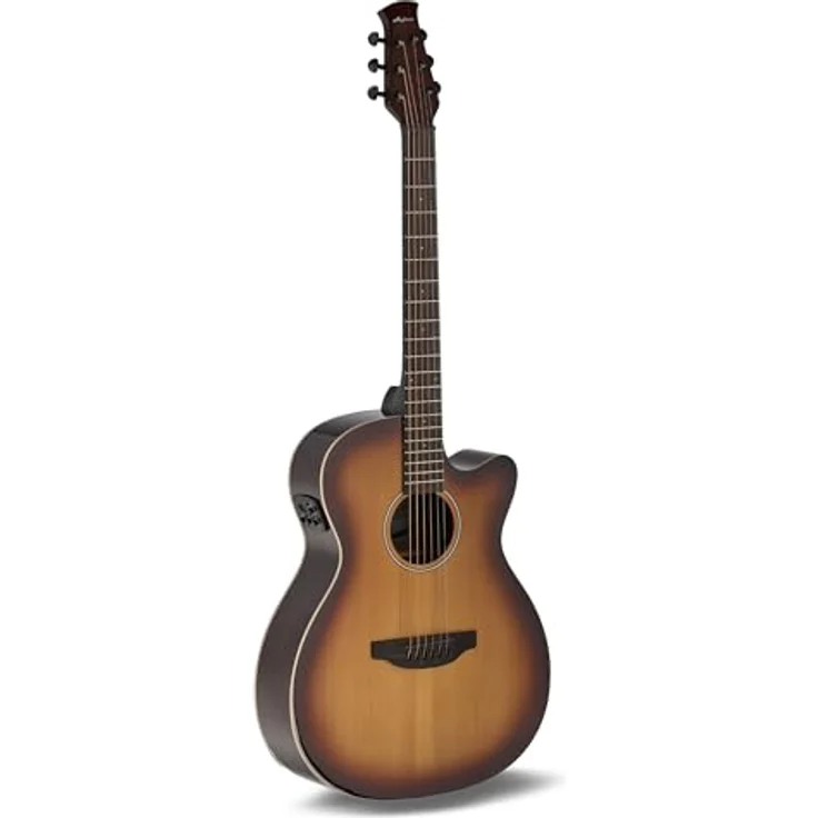 Applause AEO-69-VC Jump, Westerngitarre mit OM Orchestra Korpus, Cutaway, Vintage Cherry Burst Finish und AP3TP Preamp mit Stimmgerät – Bild 2