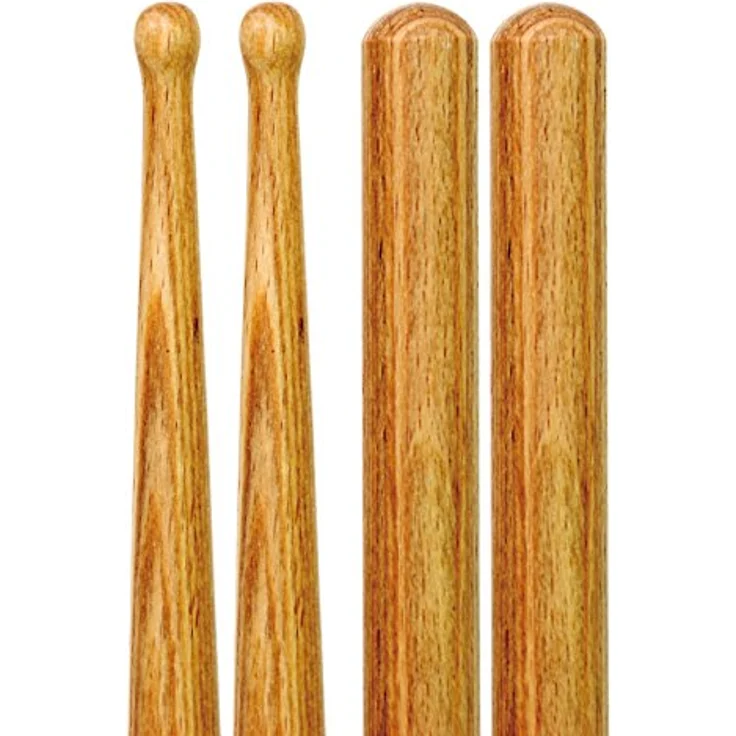 Rohema 8-H Hornholz Drumsticks, mattlackiert, 415mm lang, 13,0mm Durchmesser, Made in Germany – Bild 2