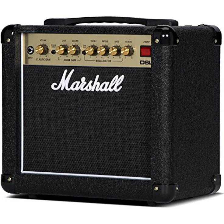 Marshall DSL1CR, E-Gitarren Combo Verstärker, Vollröhren-Design, 1 x ECC82 und 2 x ECC83, 8" Celestion Lautsprecher, 2 fußschaltbare Kanäle, Low-Power-Schalter, inkl. Fußschalter – Bild 2
