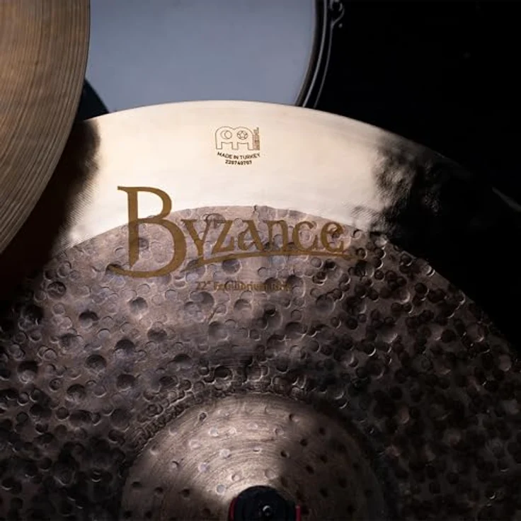 Meinl 22" Byzance Equilibrium Ride, Schlagzeugbecken aus B20 Bronze mit sandgestrahlter Oberfläche und komplexem Klangcharakter, Matt Garstka Signature Serie – Bild 7