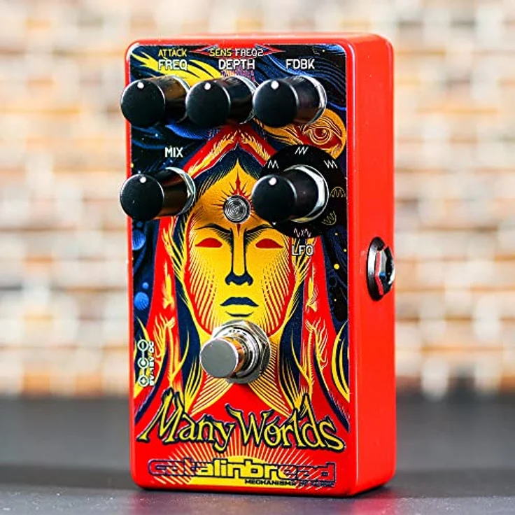 Catalinbread Many Worlds, Achtstufiger Phaser für E-Gitarre mit 8 wählbaren Phasenkontrollparametern und 6 LFOs, True Bypass – Bild 7