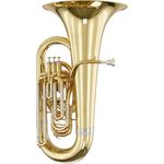 Thomann EB 882L Superior Eb-Tuba, Messing Korpus mit Neusilber Außenzügen, 4 Perinetventile, inkl. Mundstück und Gigbag