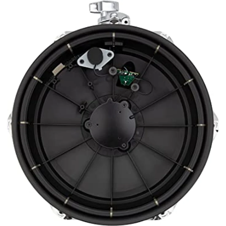 Roland 10"x04" PDA100L-BK Tom Pad, Zwei Zonen, Holzkessel, Mesh Heads, Finish: Schwarz, inklusive Klemme für 10,5mm Tomhalter – Bild 2