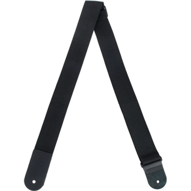Thomann Nylonstrap, verstellbarer Nylon-Gitarrengurt in Schwarz, Breite 5 cm, Länge 80 - 139 cm