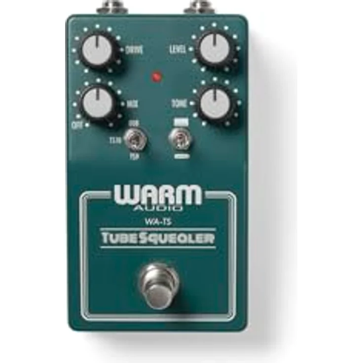 Warm Audio Tube Squealer Overdrive, Effektpedal für E-Gitarre mit 3 Mode-Schaltern und True Bypass, schwarz – Bild 1