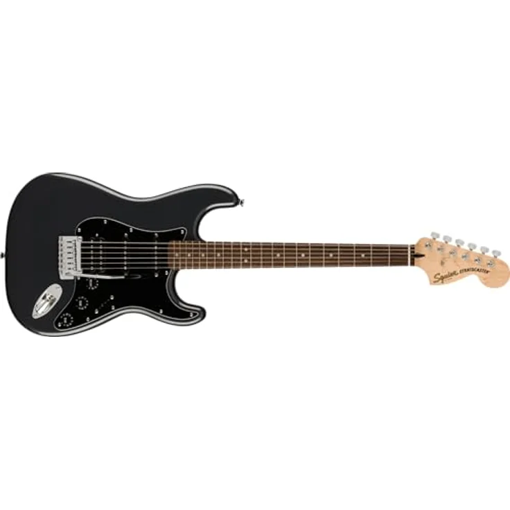 Fender Squier Affinity Strat HSS Pack CFM, E-Gitarren-Set mit Frontman 15G Combo Verstärker, inkl. 3 Monate Fender Play Online-Kurse, schwarz – Bild 3