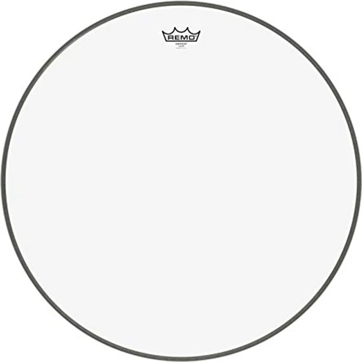 Remo Schlagzeugfell Emperor Transparent Clear Bassdrum 24" – BB-1324-00, klar und transparent – Bild 1