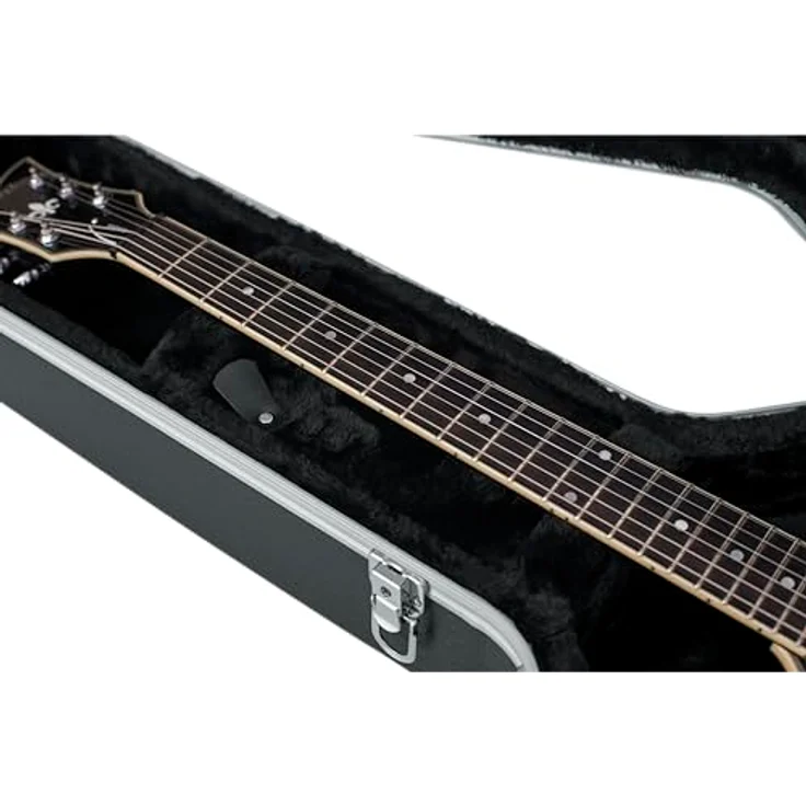 Gator GC-Semi-hollow Guitar ABS Case, Gitarrenkoffer für Semi-hollowbody mit EPS-Schaumpolster und abschließbaren Schlössern – Bild 10