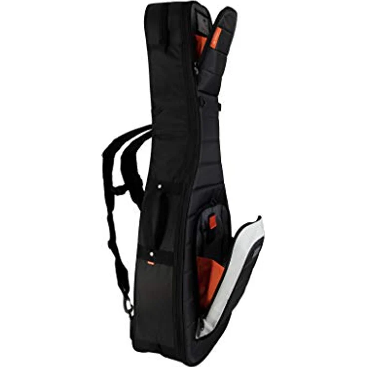 Mono Cases Dual Electric Guitar M80-2G-BLK, professionelles Gigbag für 2 E-Gitarren mit Hybrid-Case, Wasserabweisender Sharkskin Oberfläche und integriertem Headlock System, schwarz – Bild 5