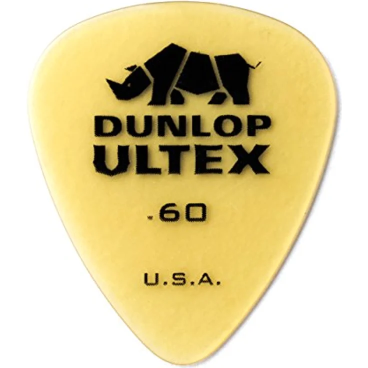 Dunlop Ultex 421, Plektrums 0,60 mm, 6er Pack für Standard-Spieler – Bild 1