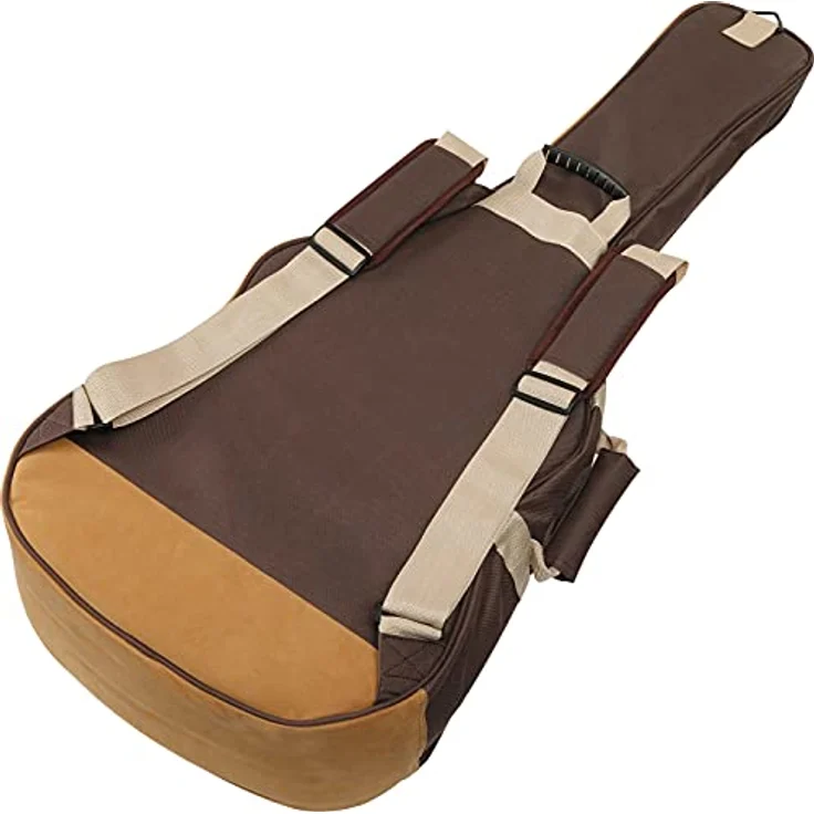 Ibanez ICB541-BR Powerpad Gigbag für 4/4 Konzertgitarre, 15mm Polsterung, stoßdämpfendes Powerpad, braun – Bild 2