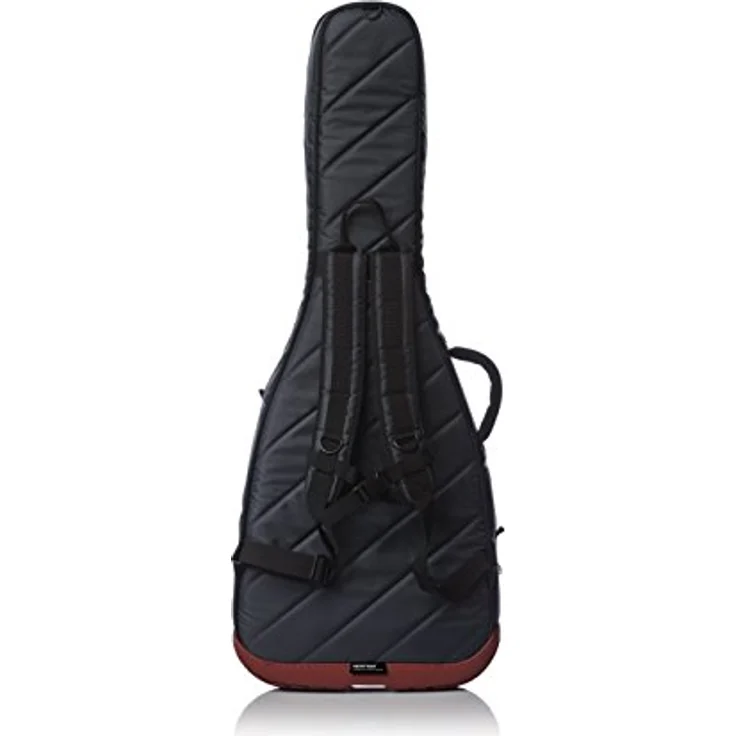 Mono Cases Vertigo Electric Guitar (M80-VEG-GRY), professionelles Gigbag für E-Gitarre, grau, wasserabweisendes Sharkskin Nylon, 20mm Polsterung, Headlock-System, große Zubehörtasche – Bild 6