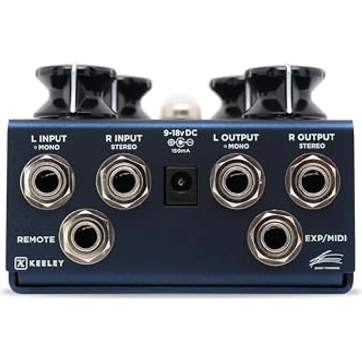 Keeley Nocturne - Reverb Effektpedal mit 3 Reverb-Modi, 72 Presets und MIDI-Steuerung – Bild 3