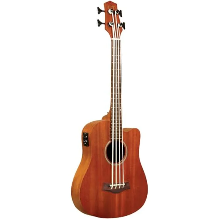 Gold Tone Micro Bass 23, Akustikbass mit Mahagoni-Decke, inkl. Gig Bag und aktivem Piezo-Tonabnehmer – Bild 2