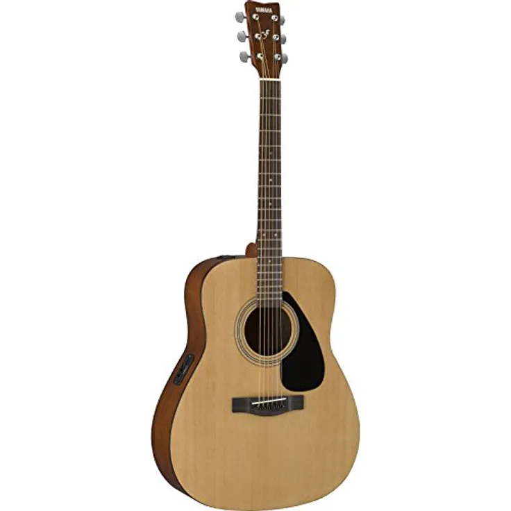 Yamaha FX310AII Westerngitarre, Elektroakustikgitarre mit Fichtenholzdecke, Palisander-Griffbrett, Active Pick Up und eingebautem Stimmgerät