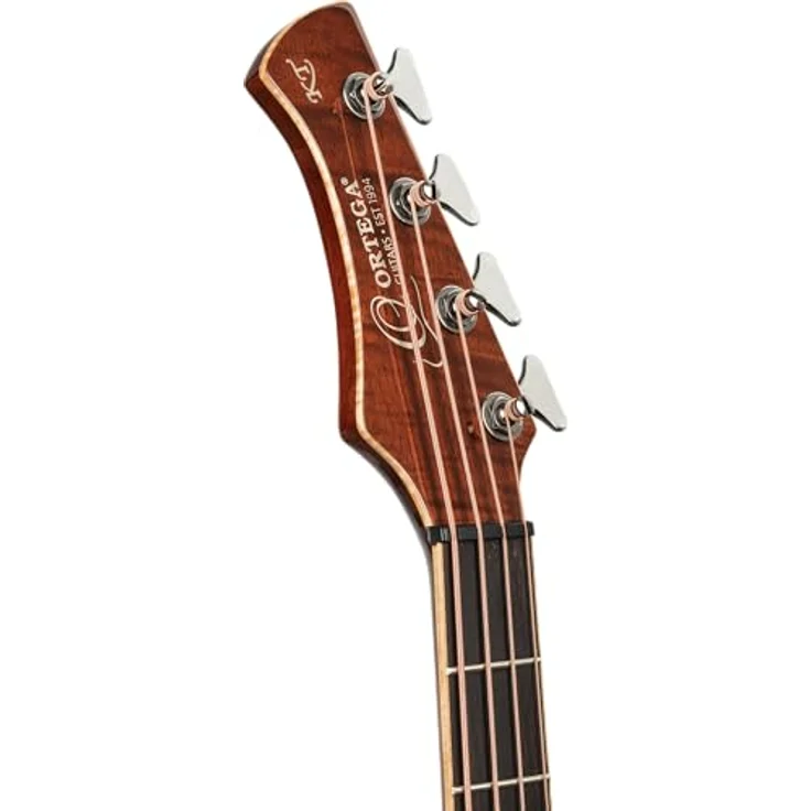 Ortega KTSM2-4 Ken Taylor Signature, 4-saitiger Akustik-Bass mit massiver Fichtendecke und Whiskey Burst Finish, inklusive wiederaufladbarer MagusX/B Elektronik – Bild 7