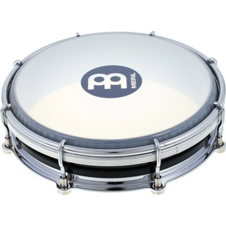 Meinl TBR06ABS 6" Tamborim, schwarz, mit patentiertem Floatune System und auswechselbarem Synthetik Fell