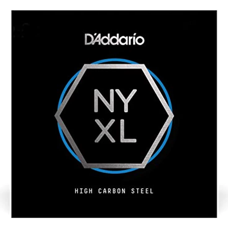 D'Addario NYS022 Einzelne Gitarrensaite, reine Stahlkonstruktion, .022 Stärke, ausgezeichnete Stimmstabilität, hergestellt in den USA