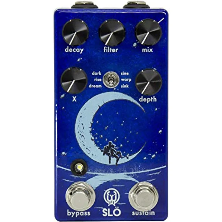 Walrus Audio Slö Multi Texture Reverb, Effektpedal mit drei Reverb-Modi und Modulation, True Bypass Design