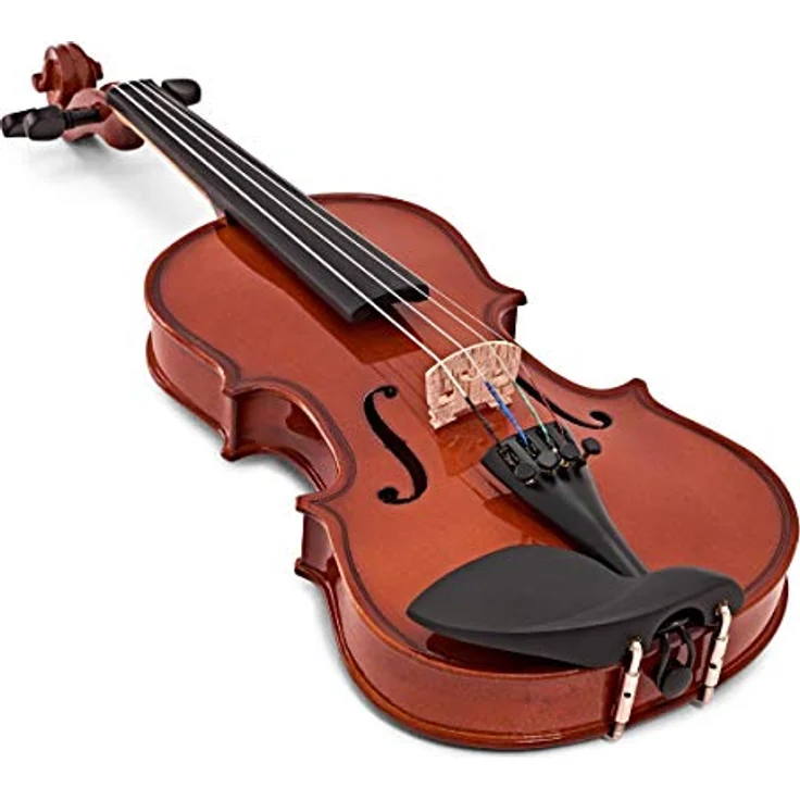 Gear4music Student Violine 1/16, hochwertige Anfängergeige mit Hartschalenkoffer und Kolophonium – Bild 4