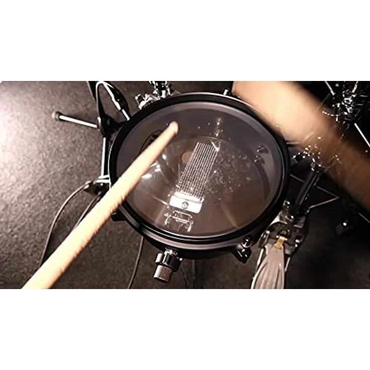 Tama BST83MBK Metalworks Effect Snare 8"x3", Einzeltrommel aus hochwertigem Material, schwarz – Bild 2