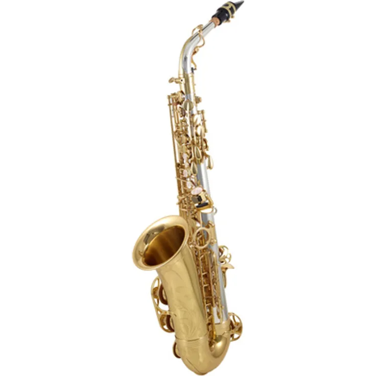 Yanagisawa A-WO30 Elite Altsaxophon, Sterling Silber mit Klarlack, überarbeitete Mechanik und neuer Koffer