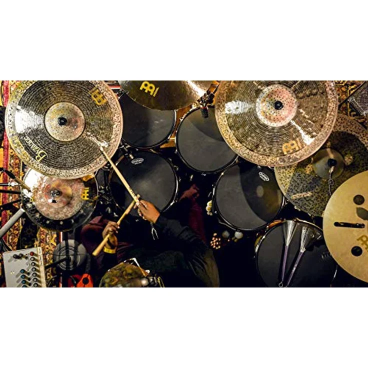 Meinl 21" Byzance Nuance Ride, Handgefertigtes Schlagzeugbecken mit traditioneller Ausführung und warmem Soundcharakter, Ralph Peterson Jr. Signature – Bild 6