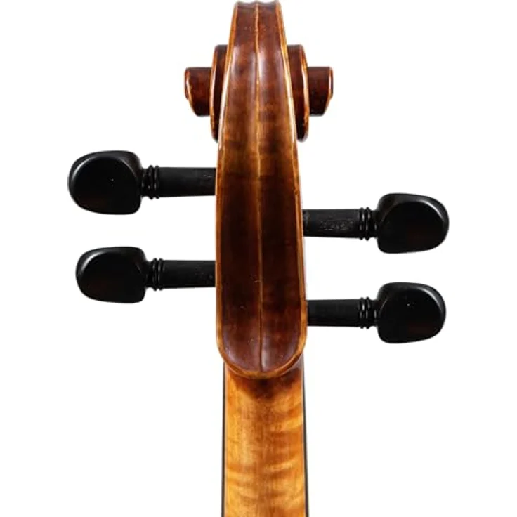 Yamaha V10 SG, 4/4 Violine im Set mit Koffer und Bogen, massive Fichtendecke und flammender Ahornboden, handgefertigte Öl-Lackierung, Ebenholzgriffbrett – Bild 8