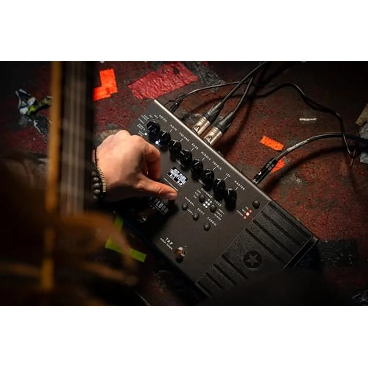 Blackstar IDX:Floor Two, Gitarren-Multieffektpedal mit 3 Röhrenemulationen und über 35 editierbaren Effekten, Schwarz – Bild 8