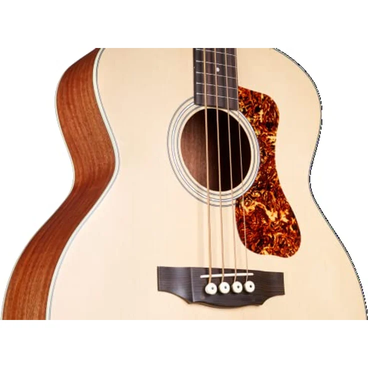 Guild B-240E Acoustic Bass, 4-saitiger Jumbo Akustikbass mit massiver Sitka-Fichtendecke und Mahagoni-Korpus, natur satin Finish – Bild 6